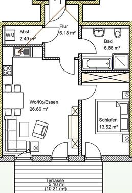 Foto - Neubauwohnung in Winzer Erstbezug ab 01.02.2026