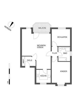 Foto - 3 Zimmer Etagenwohnung in Werdohl