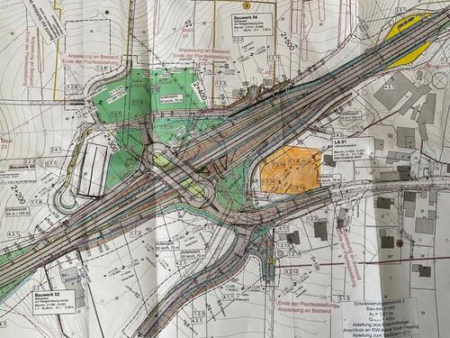 Foto - Großes erschlossenes Bau-,Gewerbegrundstück an d.B12 in Freyung