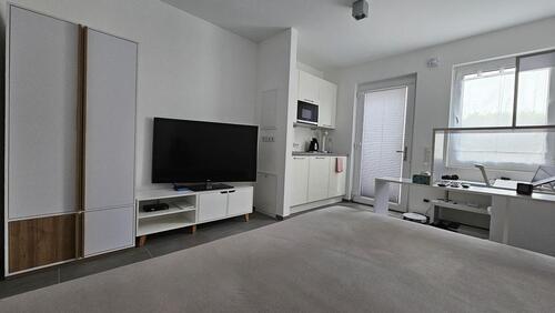 Foto - 1-Zimmer-Apartement mit kleiner Terrasse und Küche (oder auf Wunsch vollmöbliert)