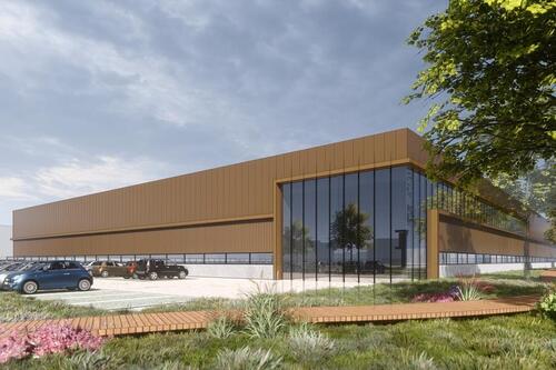 Foto - Neubau von Produktions- Logistikhallen