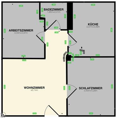 Foto - Etagenwohnung in Wuppertal zur Miete
