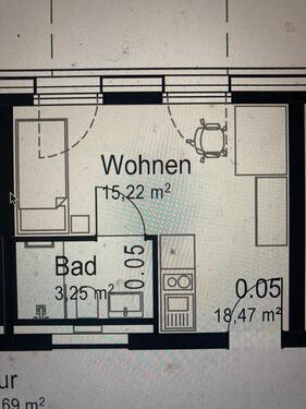 Foto - 1 Zimmer Etagenwohnung in Erlangen