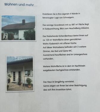 Foto - Einfamilienhaus in Schwaigern zur Miete