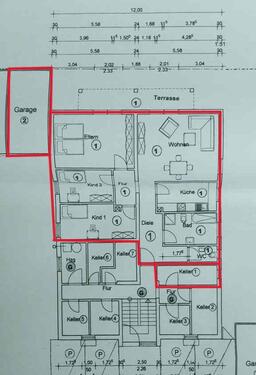 Foto - Großzügige Erdgeschosswohnung mit Terrasse und Garten in WND