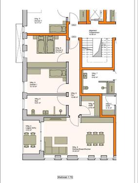 Foto - 3 Zimmer Etagenwohnung zur Miete in Vreden