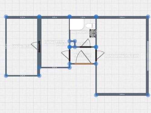 Foto - 1 Zimmer Wohnung Würzburg Heidingsfeld