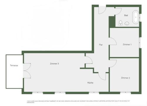 Foto - 3-Zimmer-Erdgeschosswohnung mit privatem Garten in ruhiger Lage