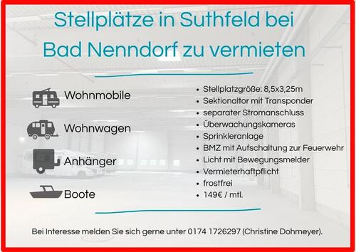 Foto - Stellplätze für Wohnmobile, Wohnwagen, Boote usw.