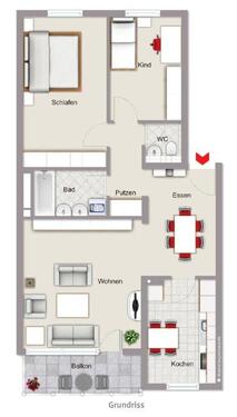 Foto - 3.5 Zimmer Etagenwohnung zum Kaufen in Nürnberg