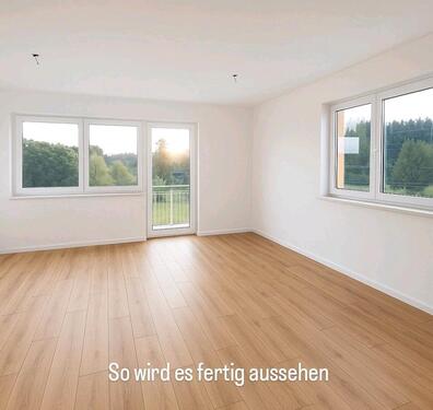 Foto - 81 m² - 800 € warm - mit Einbauküche - Wohnung