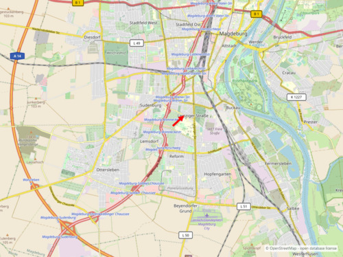 Foto - Etagenwohnung in Magdeburg zur Miete