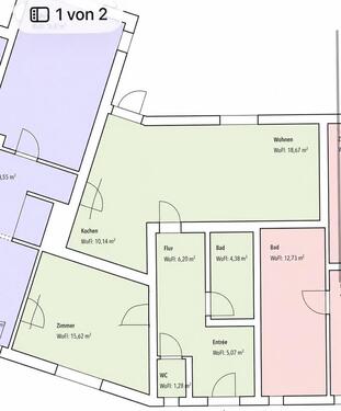 Foto - Erdgeschosswohnung in zentraler Lage
