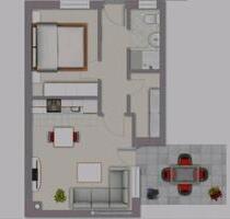 Helle 2-Zimmer-Wohnung in Westerdeichstrich zu vermieten - Lunden