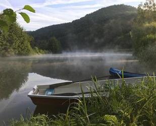 Auszeit am See: Blockhaus, Ferienhaus, Ferienwohnung inkl. Angeln - Fischbach bei Dahn