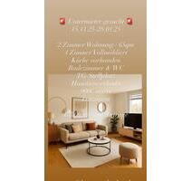 MÖBELIERTE 2 Zimmer Wohnung mit TG-Stellplatz und Balkon! - Ditzingen