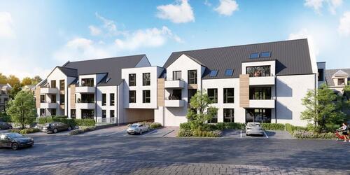 Foto - Neubau-Highlight in Sulzbach am Main: 3-Zimmer-OG-Wohnung mit Bal