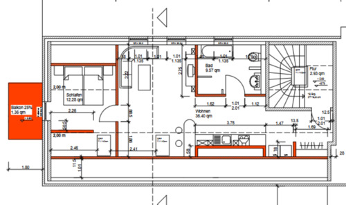 Foto - 2 Zimmer Etagenwohnung in Sögel