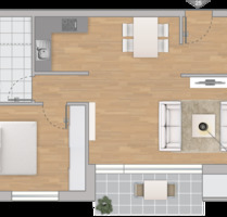 Exclusive 2 Zimmer Wohnung in Neubau mit Balkon - Backnang