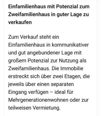 Foto - Einfamilienhaus zum Kaufen in Wallhausen