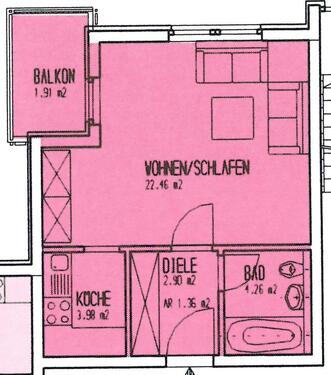 Foto - Erdgeschoßwohnung in Jena zur Miete