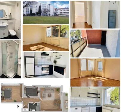 Foto - Schöne 2-Zimmer-Wohnung mit Balkon und Einbauküche in Wuppertal