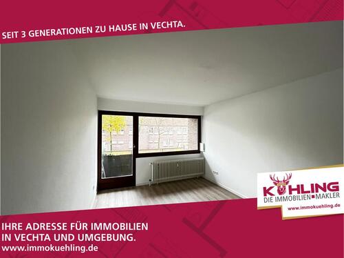 Foto - 2 Zi.-Single-Wohnung mit Balkon Zentral in Vechta (WHG 4)