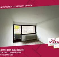 2 Zi.-Single-Wohnung mit Balkon Zentral in Vechta (WHG 4)
