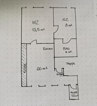 Foto - NEU kpl. sanierte Wohnung 48 qm