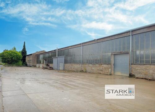 Foto - Beheizbare Werkhalle - ideal für Steinmetzbetrieb oder holzverarbeitendes Gewerbe, Büros vorhanden!