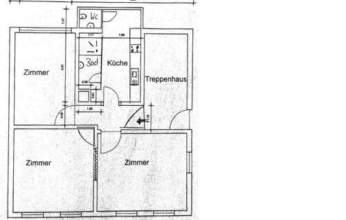 Foto - Helle 3 ZKB in PF-Huchenfeld - 600,00 EUR Kaltmiete,
