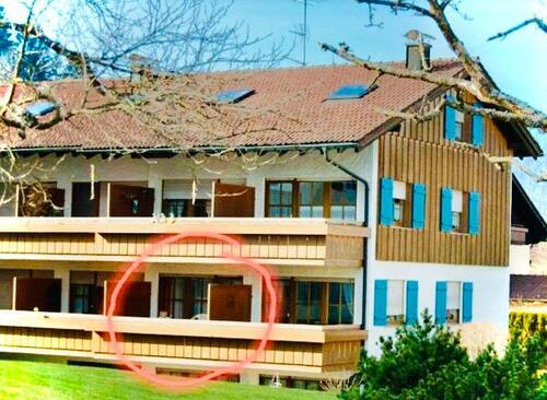 Foto - 1 Zimmer Erdgeschoßwohnung zur Miete in Oberstaufen