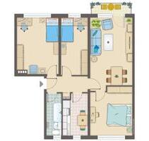 3-Raumwohnung mit Esszimmer *Tageslichtbad mit Wanne* - Jessen (Elster)