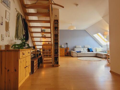 Foto - Helle 83m² Maisonette-Wohnung (Zwischenmiete, möbliert)