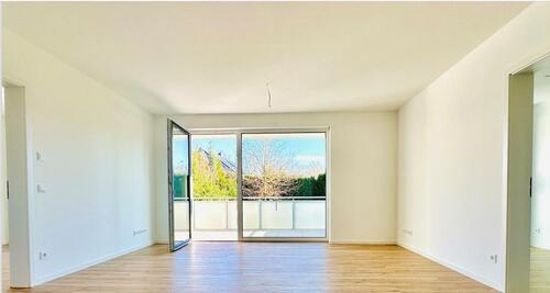 Foto - Exklusive EG-Neubauwohnung mit traumhaften Gartenblick & großem überdachten Ost- Balkon – Erstbezug im KfW-40-Premiumbau – Barrierearm, 3- Zimmer