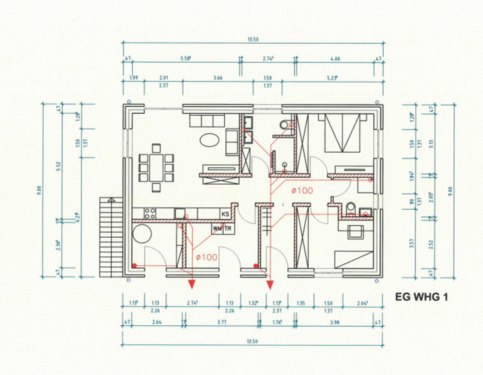 Foto - 4 Zimmer Erdgeschoßwohnung zur Miete in Nordhastedt