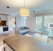 URBAN BASE: Vollmöbliertes 2-Zimmer-Apartment mit EBK, ALL-IN-MIETE, UVM. im Wiesbadener Stadtzentrum