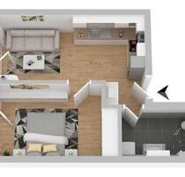 Moderne Neubau-Wohnung für Alleinstehende in Untergriesbach zu vermieten!