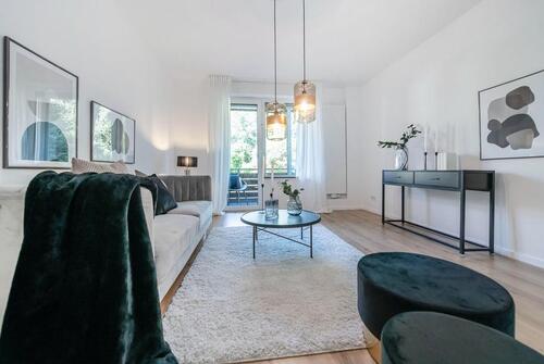 Foto - Renovierte 2-Zimmer-Wohnung mit Balkon & EZB-Blick – Top Lage