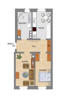 Foto - Etagenwohnung in Leipzig