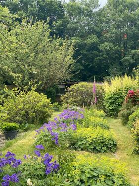 Foto - Schrebergarten Kleingarten Kiel Kronshagen Bodenplatte & Kamin
