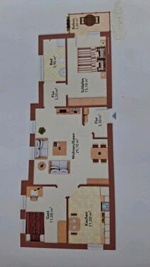 Foto - Mietwohnung - 600,00&nbsp;EUR Kaltmiete, ca.&nbsp; 80,00&nbsp;m&sup2;