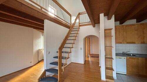 Foto - Wohnen mit Charakter: 3 Zimmer Maisonette Wohnung EBK 2x Balkon 2