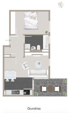 Foto - Gehobene 2-Zimmer Wohnung mit Balkon in Regensburg.