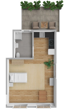 Foto - Terrassenwohnung in Bockenheim an der Weinstraße zur Miete