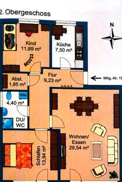 Foto - Provisionsfrei: 3 Zimmer Wohnung in Ingolstadt Nord, Audi Nähe