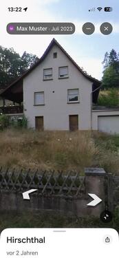Foto - Stark renovierungsbefürftiges Haus mit großem Grundstück