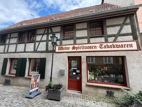 Foto - gemütlicher Laden im historischen Fachwerkhaus