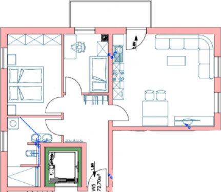 Foto - Etagenwohnung in Pfeffenhausen
