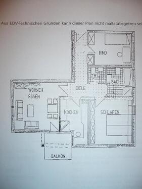 Foto - 3-Zimmer-Wohnung mit Balkon ca. 79m²